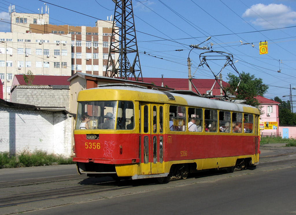 Киев, Tatra T3SU (двухдверная) № 5356