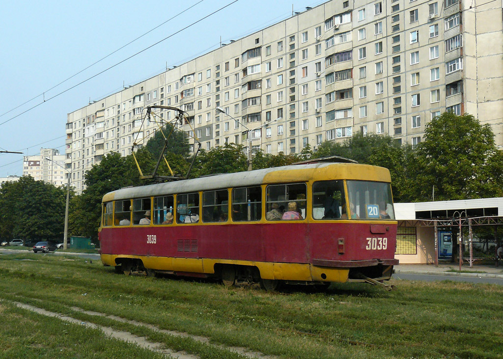 Харьков, Tatra T3SU № 3039