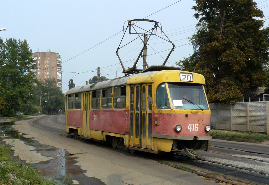 Kharkiv, Tatra T3SU N°. 416