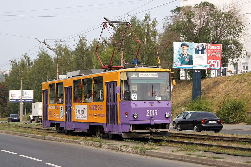 Ижевск, Tatra T6B5SU № 2019