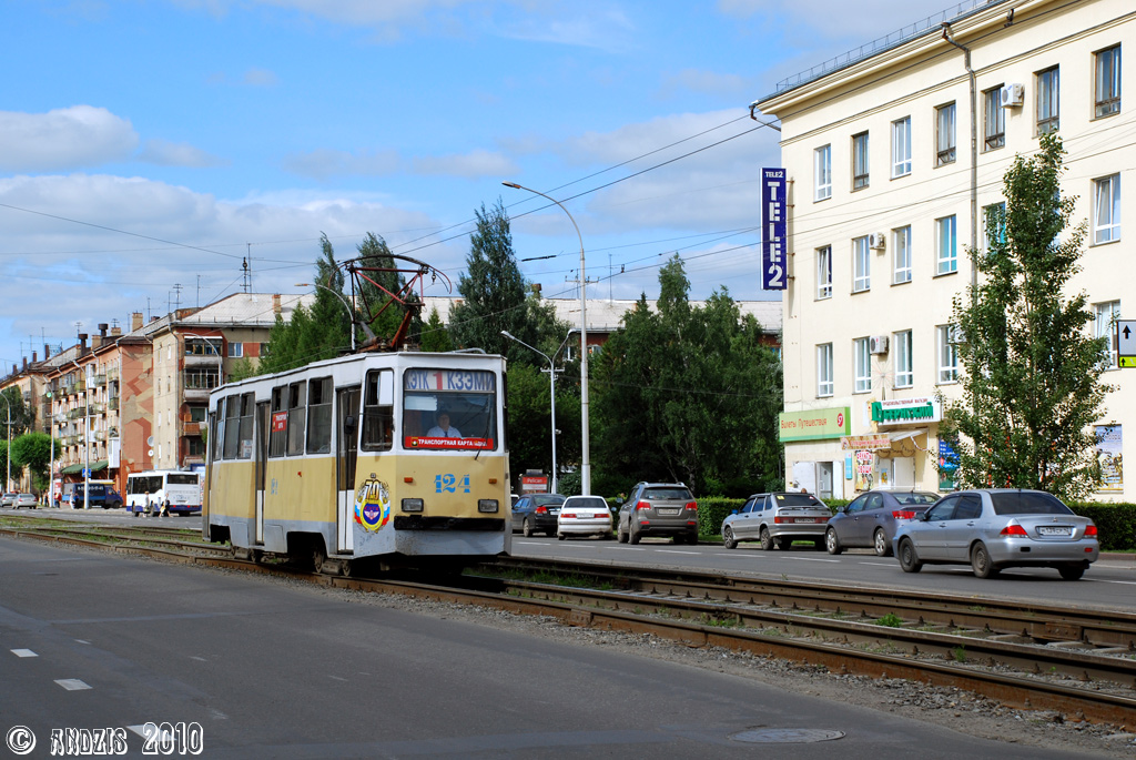 Кемерово, 71-605 (КТМ-5М3) № 124