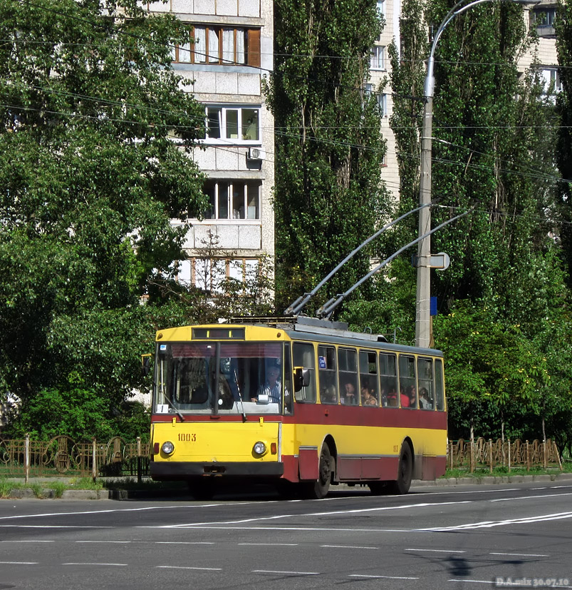 Киев, Škoda 14Tr02/6 № 1003