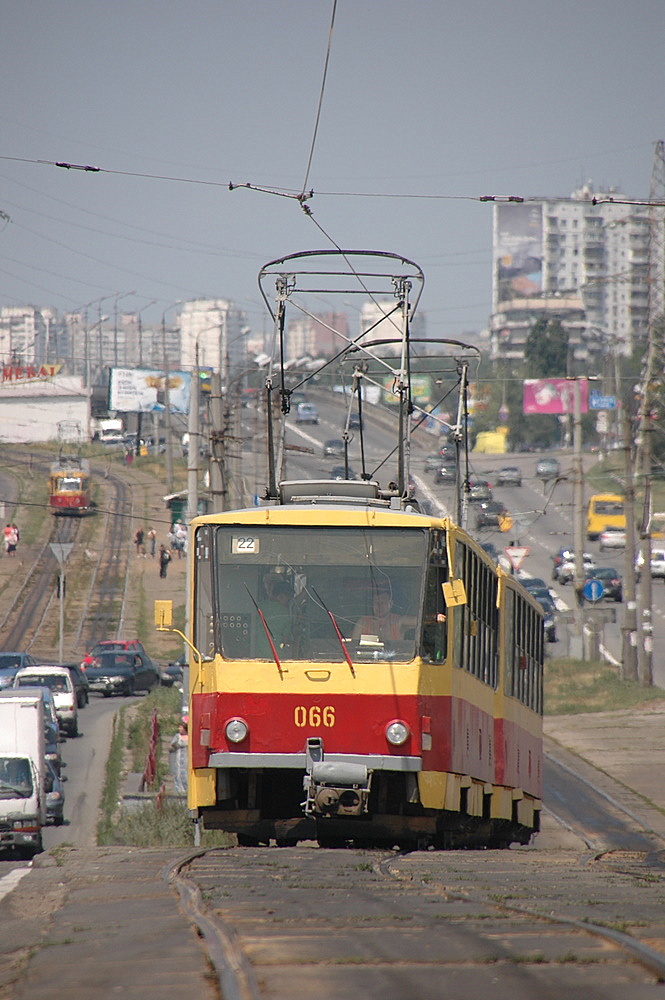 Киев, Tatra T6B5SU № 066