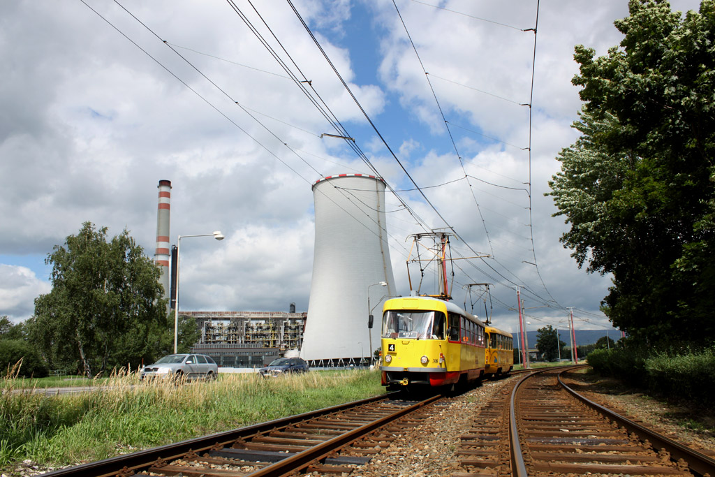 Мост ― Литвинов, Tatra T3M.3 № 308