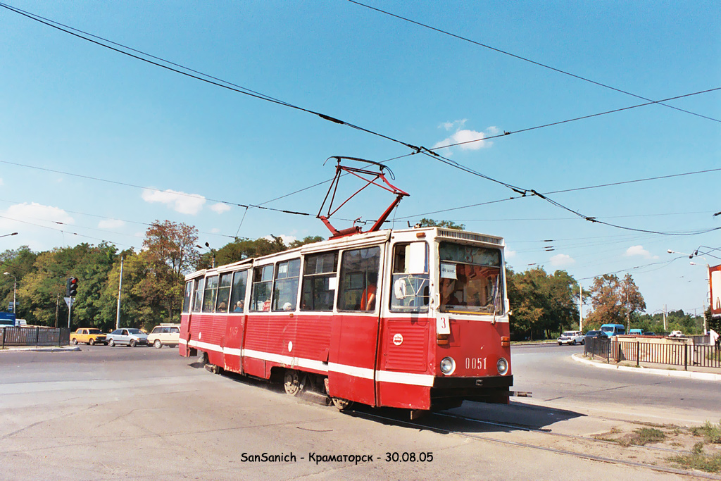 Краматорск, 71-605 (КТМ-5М3) № 0051