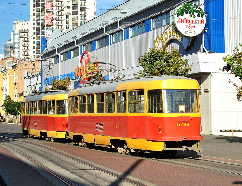 Киев, Tatra T3SU № 5766