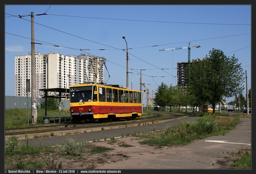 Kijów, Tatra T6B5SU Nr 045