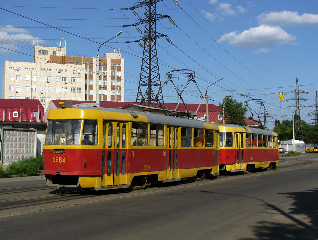 Киев, Tatra T3SU № 5664