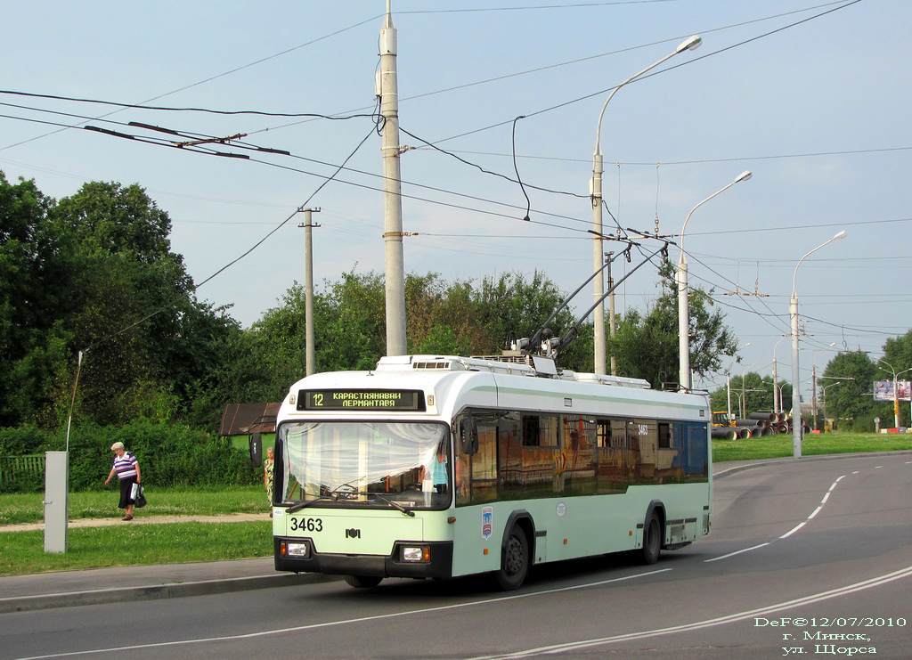 Минск, БКМ 321 № 3463