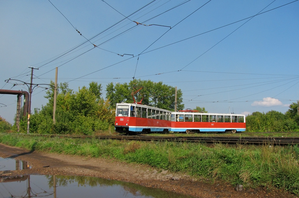 Салават, 71-605 (КТМ-5М3) № 001; Салават, 71-605 (КТМ-5М3) № 002; Салават — Конечные станции и разворотные кольца