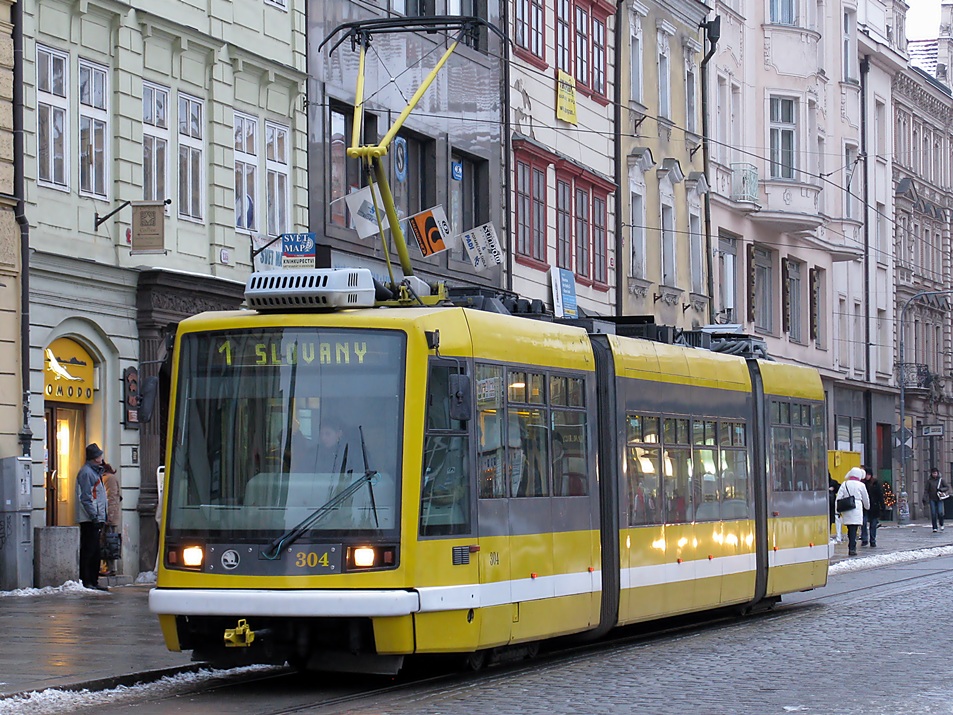 Пльзень, Škoda 03T3 Astra № 304