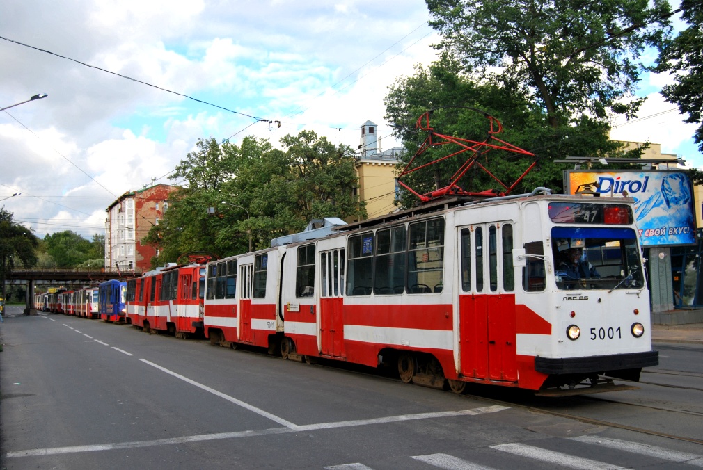 Санкт-Петербург, ЛВС-86К № 5001