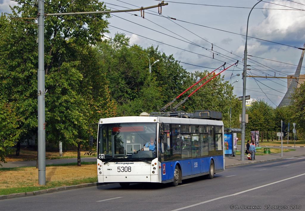 Москва, Тролза-5265.00 «Мегаполис» № 5308