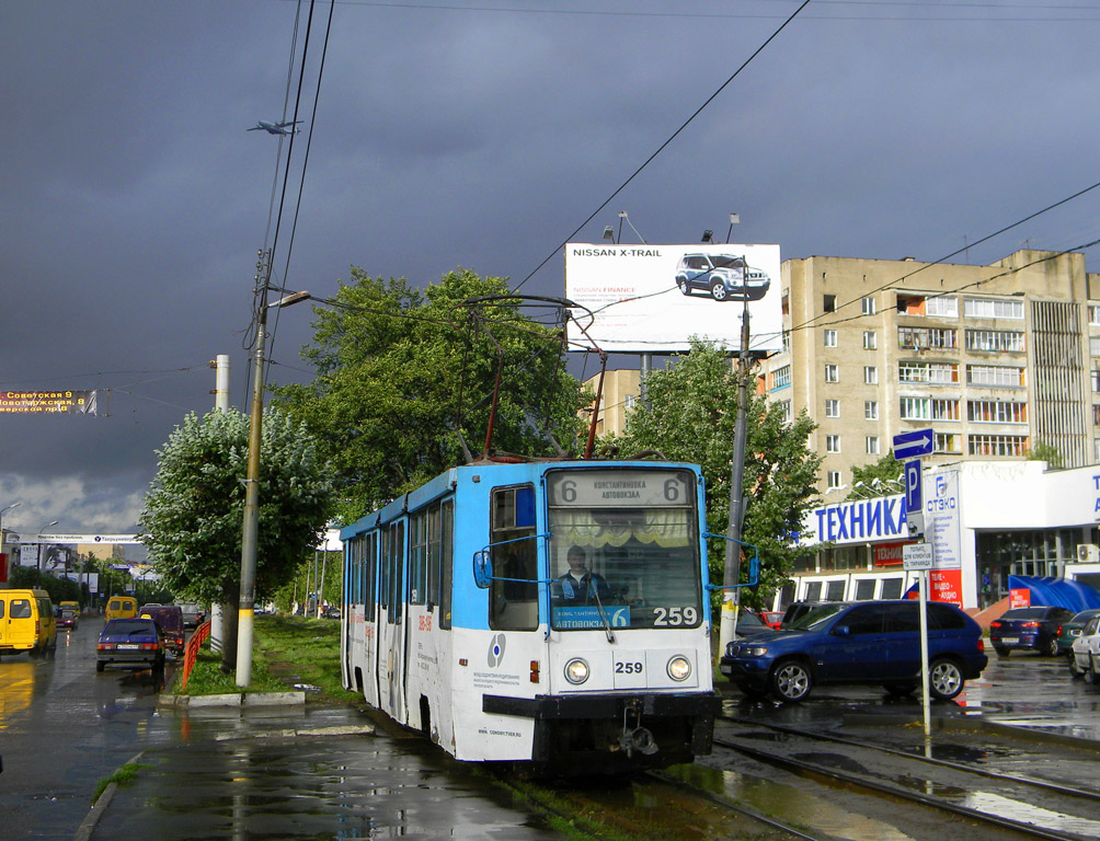 Тверь, 71-608К № 259; Тверь — Трамвайные линии: Центральный район