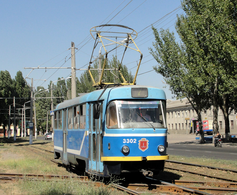 Одесса, Tatra T3R.P № 3302