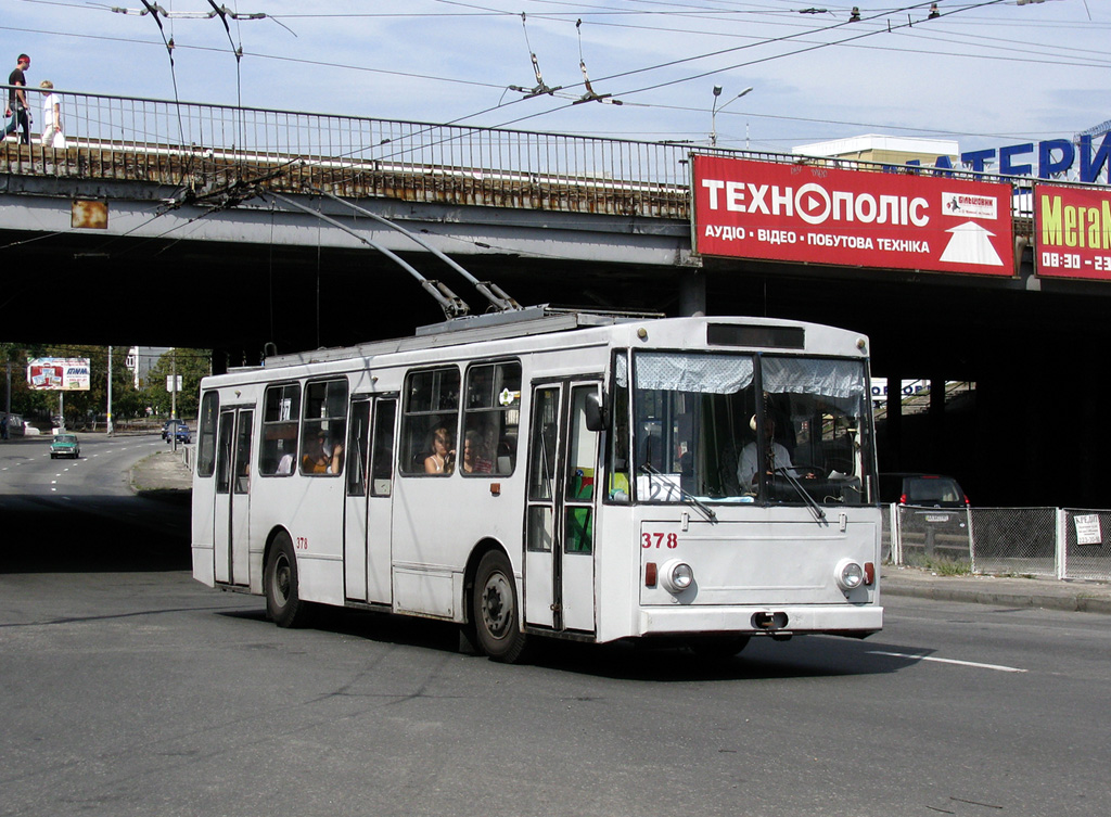 Киев, Škoda 14Tr02/6 № 378