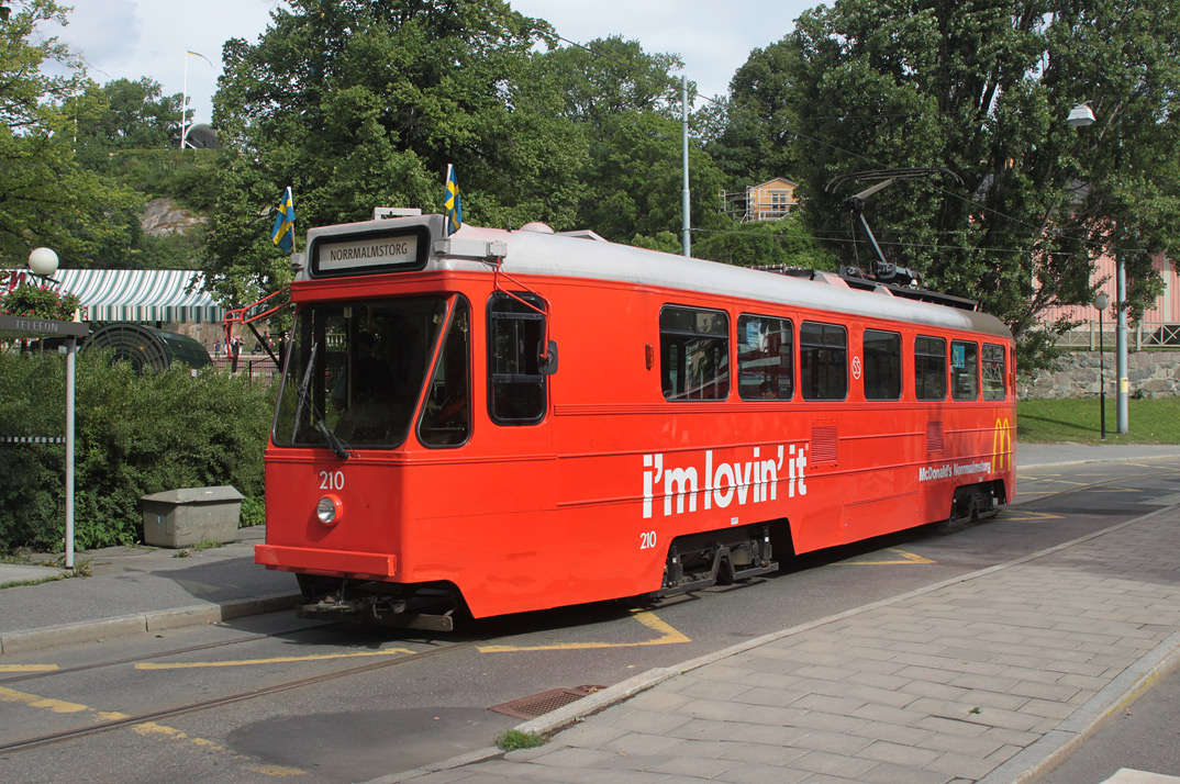 Stockholm, ASEA A51 č. 210
