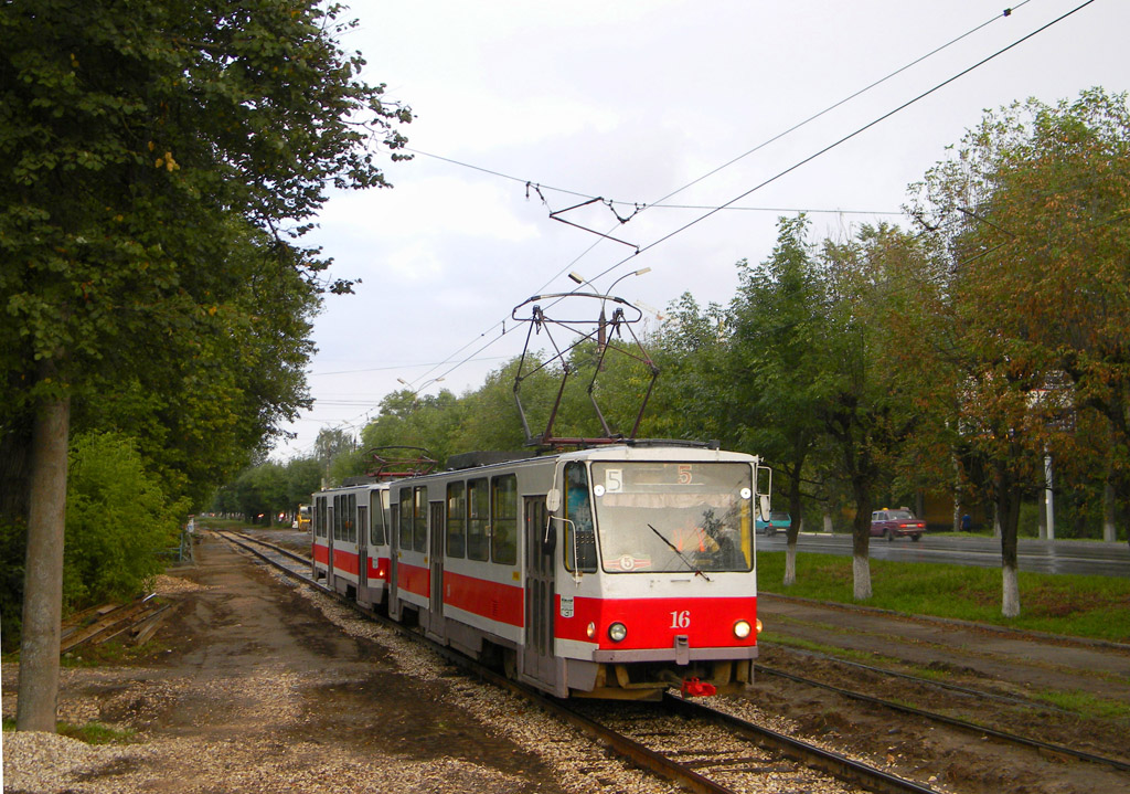 Тверь, Tatra T6B5SU № 16; Тверь — Трамвайные линии: Заволжский район