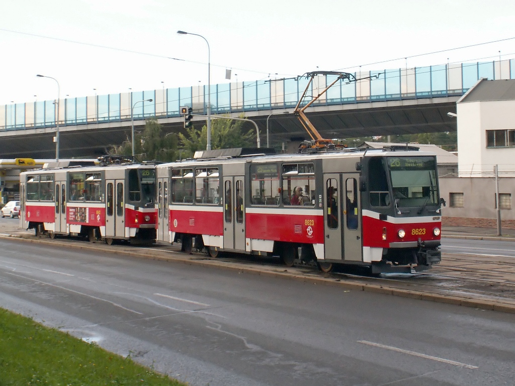 Прага, Tatra T6A5 № 8623