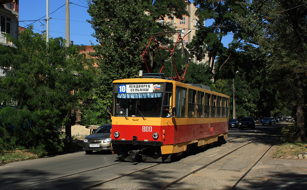 Ростов-на-Дону, Tatra T6B5SU № 800