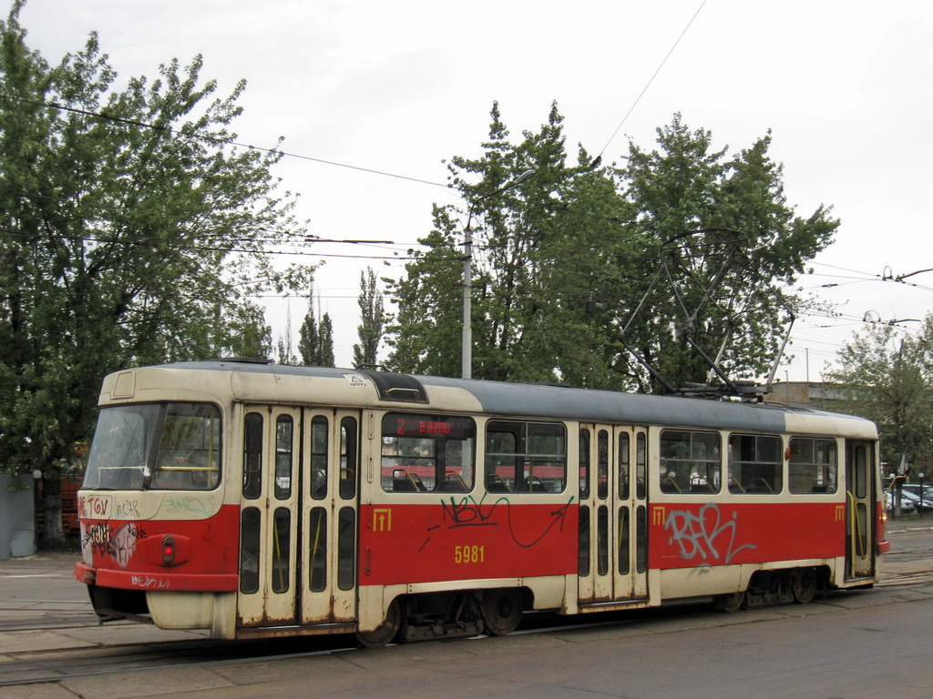 Кіеў, Tatra T3P № 5981