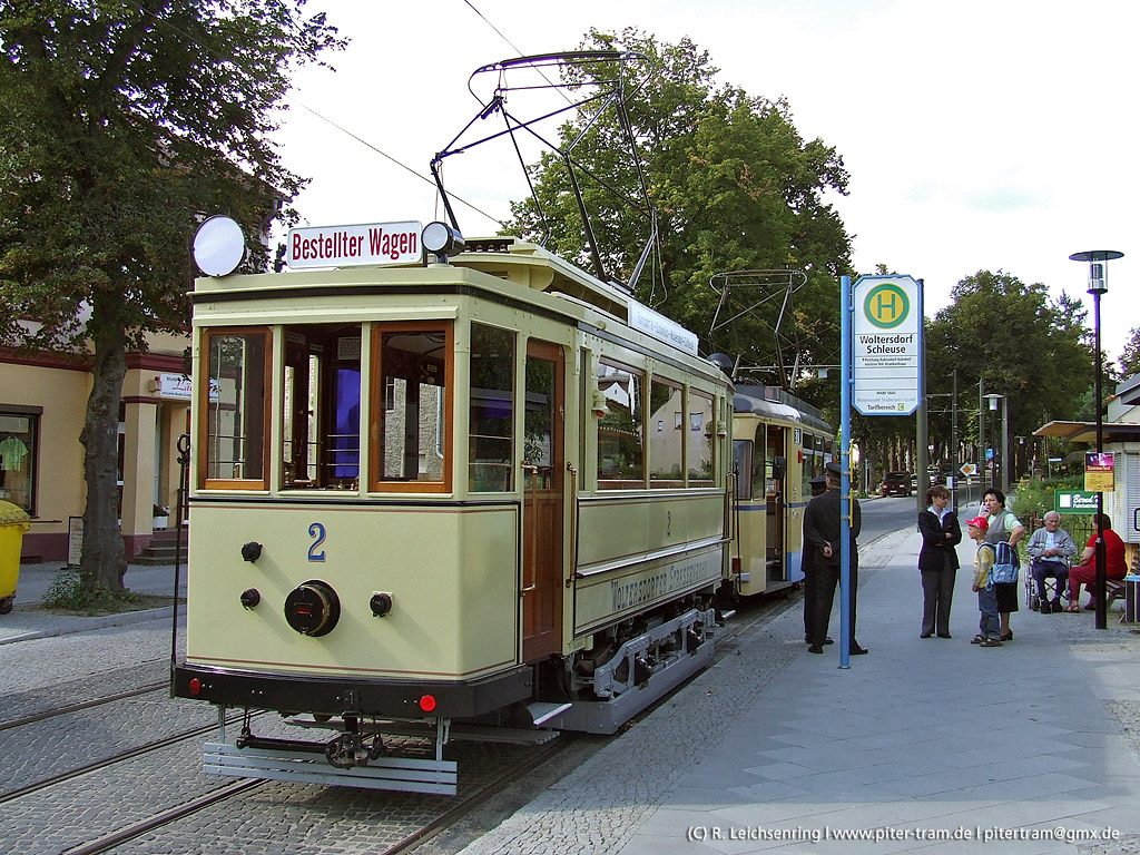 Вольтерсдорф, Двухосный моторный вагон O&K № 2