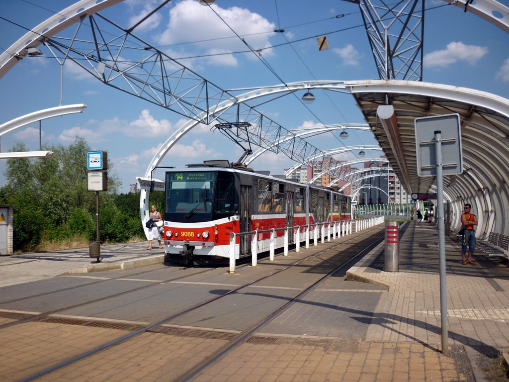 Прага, Tatra KT8D5R.N2P № 9088 Прага, Tatra KT8D5R.N2P № 9088