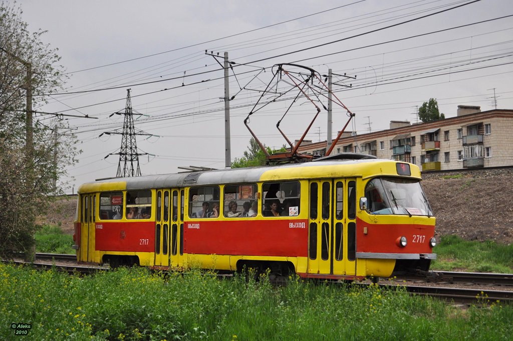 Волгоград, Tatra T3SU № 2717