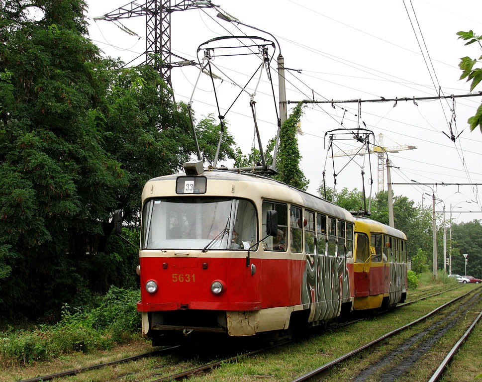 Киев, Tatra T3SU № 5631