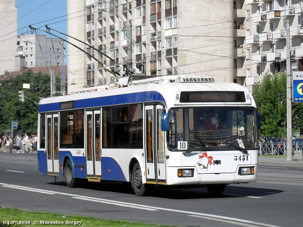 Санкт-Петербург, БКМ 321 № 3431