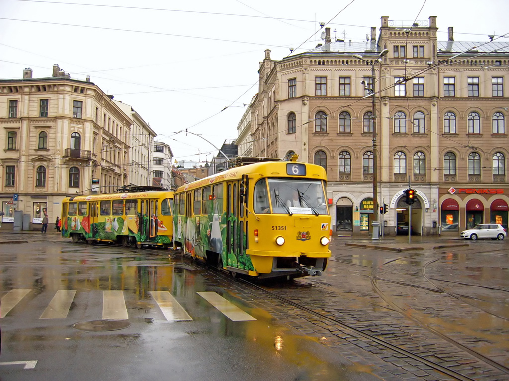 Рига, Tatra T3A № 51351