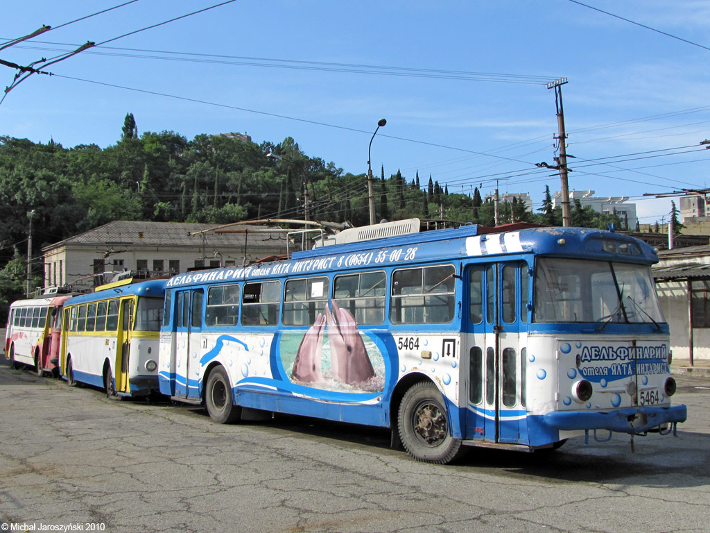 Крымский троллейбус, Škoda 9Tr18 № 5464