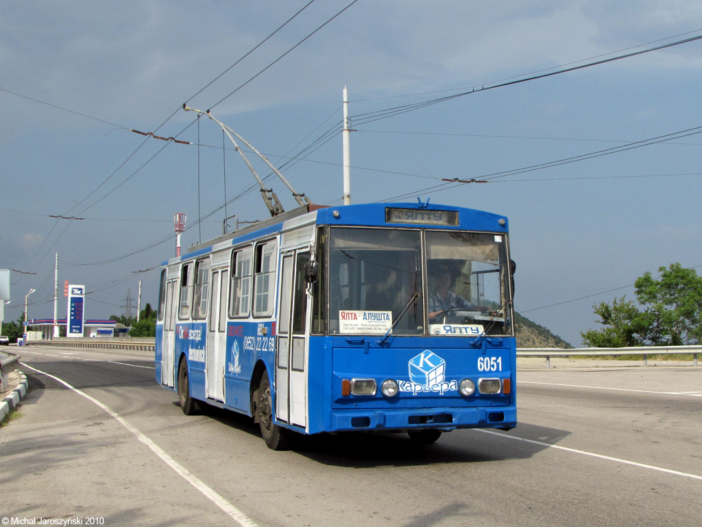 Krymski trolejbus, Škoda 14Tr02/6 Nr 6051 Krymski trolejbus, Škoda 14Tr02/6 Nr 6051
