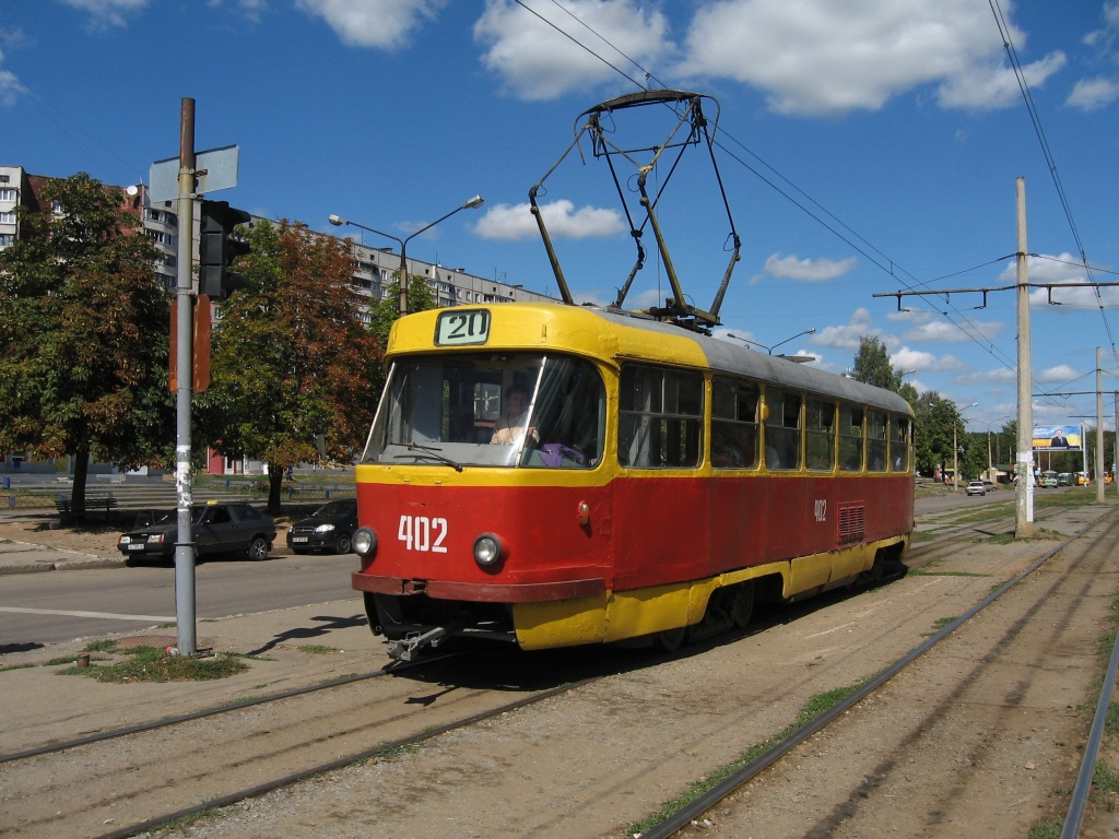 Харьков, Tatra T3SU № 402