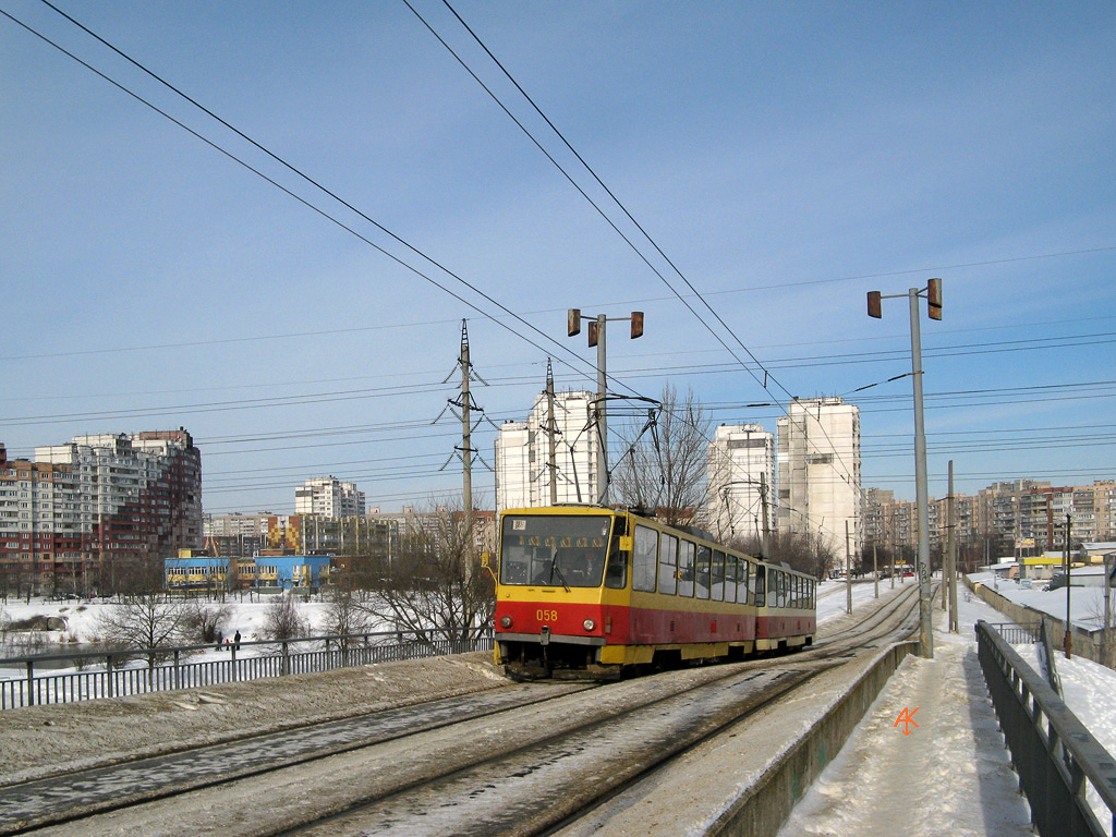 Киев, Tatra T6B5SU № 058