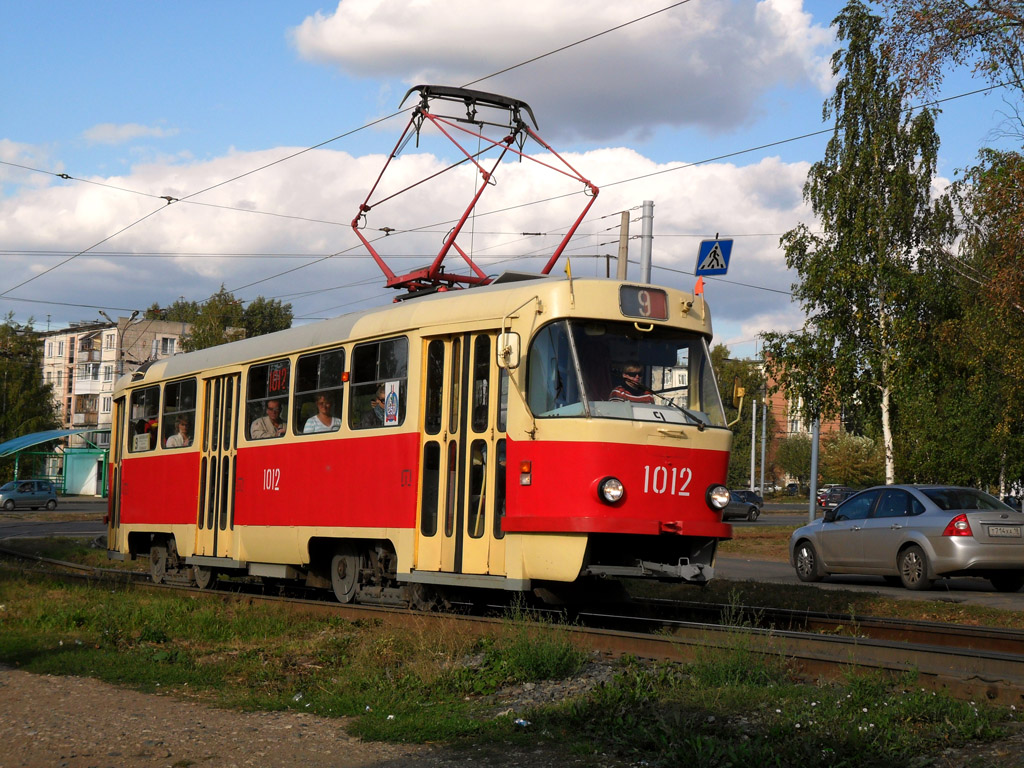 Iževsk, Tatra T3SU mod. Izhevsk č. 1012