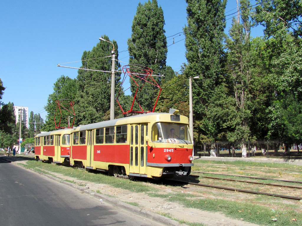 Одесса, Tatra T3SU № 2945 Одесса, Tatra T3SU № 2945