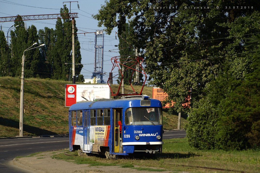 Одесса, Tatra T3SU № 3289