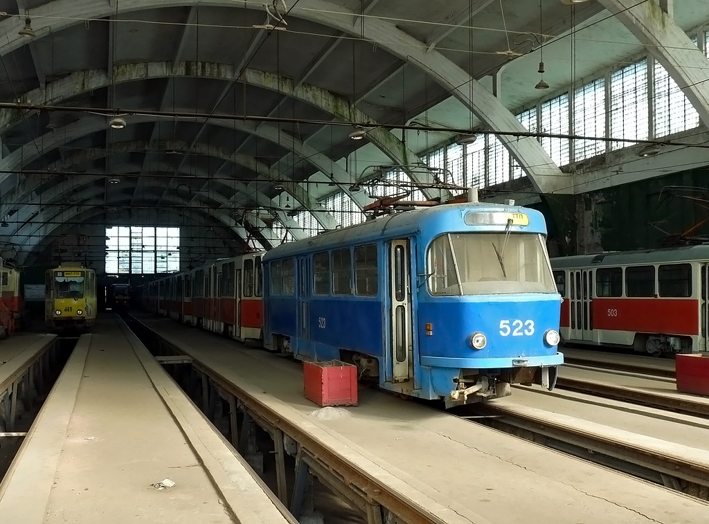 Калининград, Tatra T4D № 523
