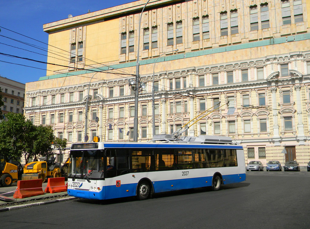Москва, МТрЗ-52791 «Садовое Кольцо» № 2027