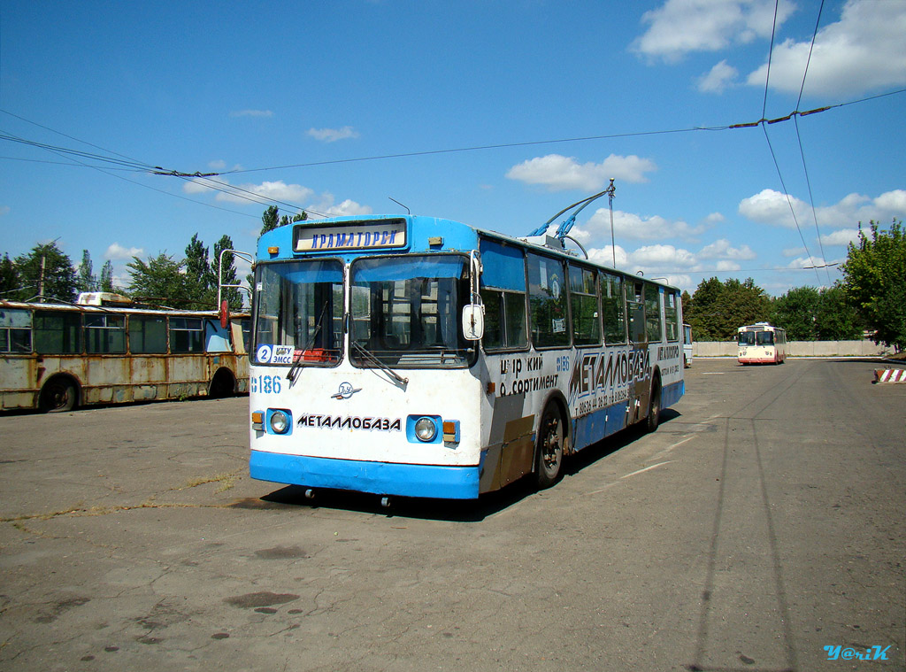 Краматорск, ЗиУ-682В-013 [В0В] № 0186