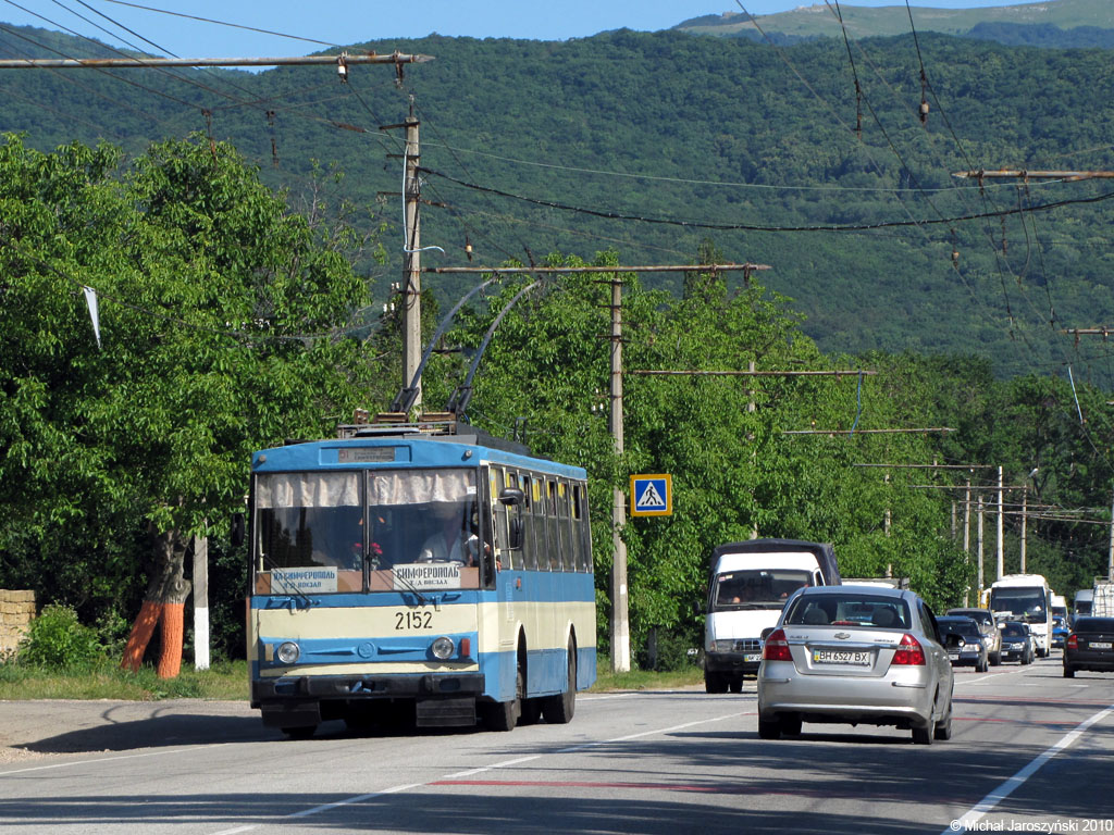 Крымский троллейбус, Škoda 14Tr11/6 № 2152