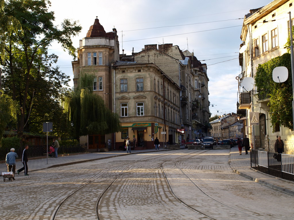 Львов — Реконструкции путей: площадь Осмомысла