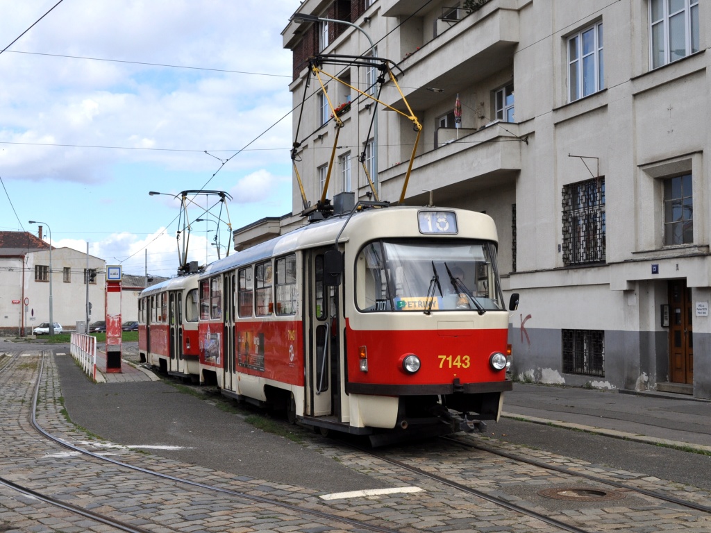 Прага, Tatra T3SUCS № 7143