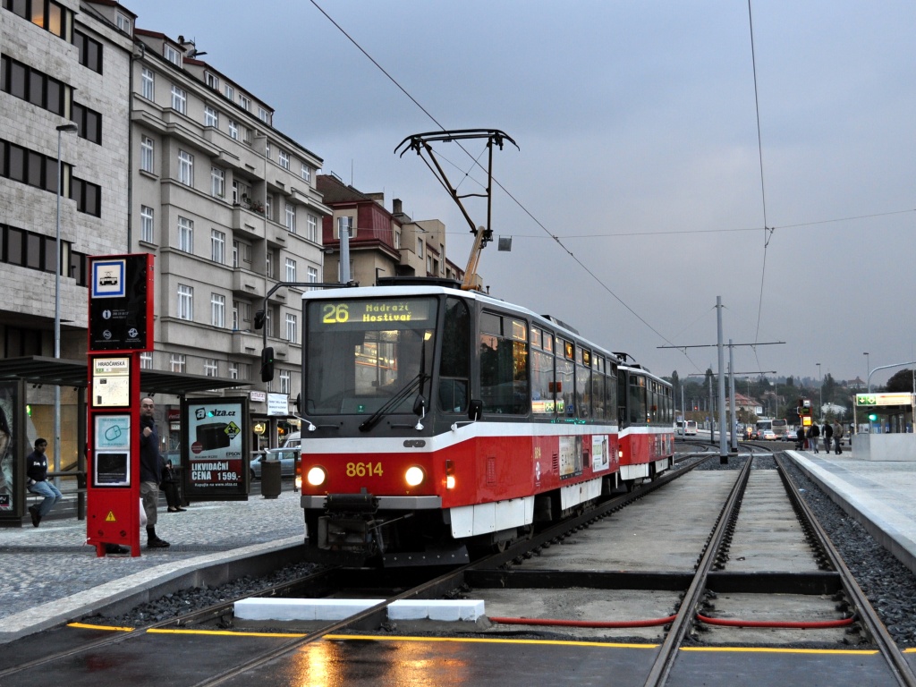 Prague, Tatra T6A5 № 8614