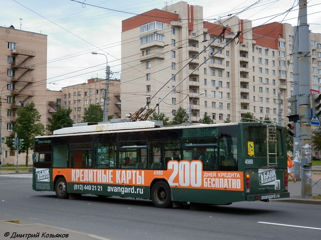 Санкт-Петербург, ВМЗ-5298.01 (ВМЗ-463) № 4980
