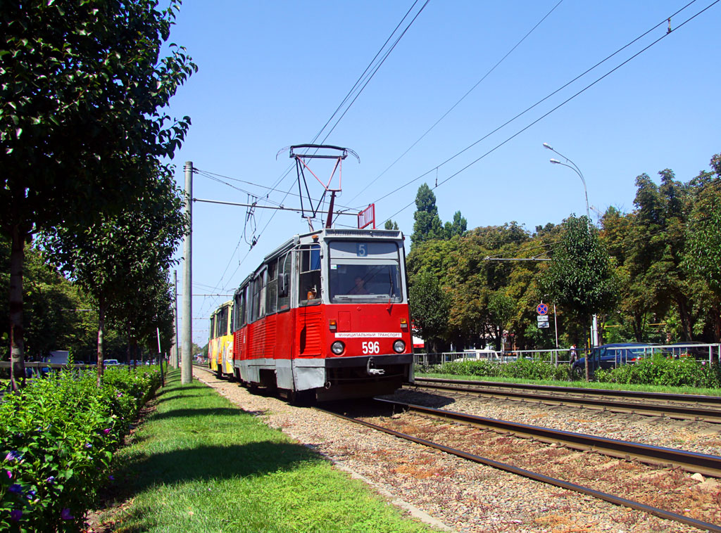 Краснодар, 71-605 (КТМ-5М3) № 596 Краснодар, 71-605 (КТМ-5М3) № 596