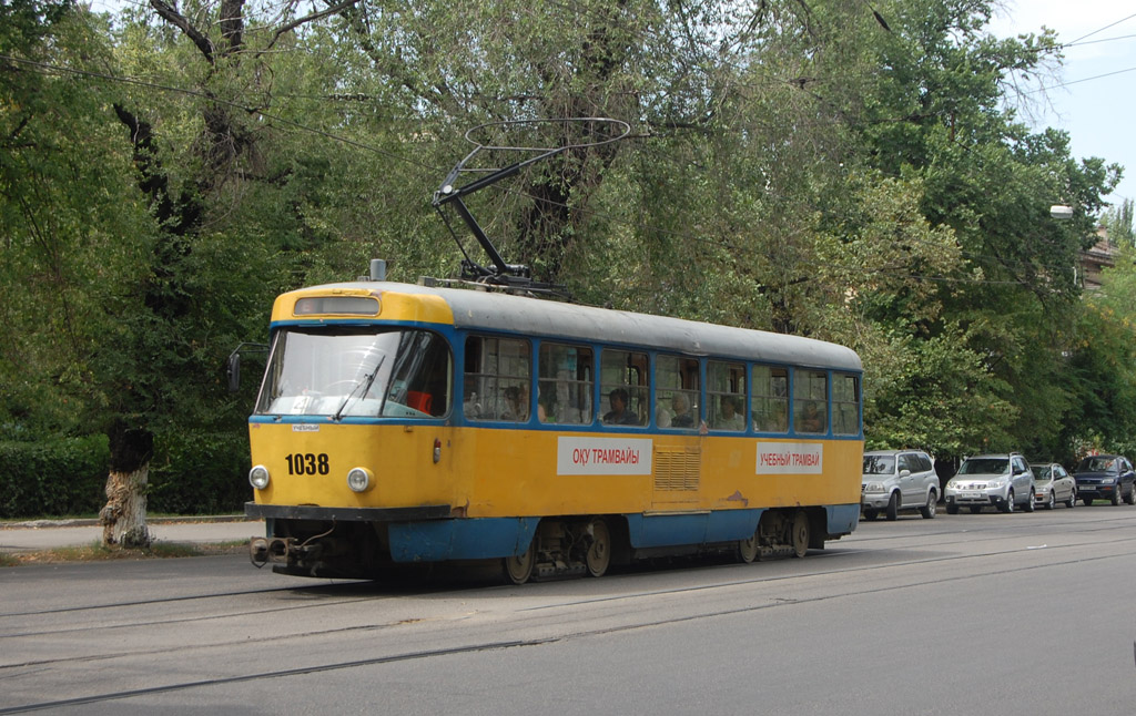 Алматы, Tatra T4D № 1038
