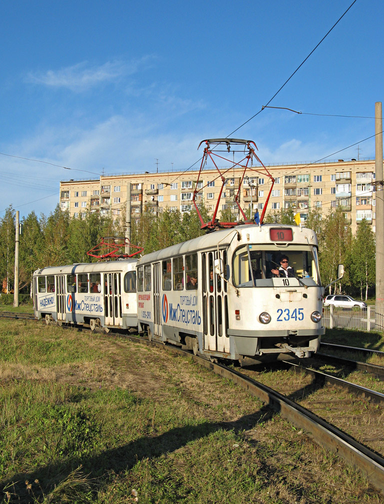 Ижевск, Tatra T3SU № 2345