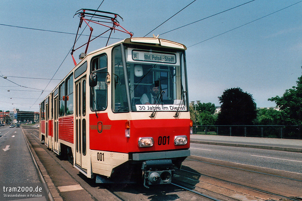Потсдам, Tatra KT4D № 001